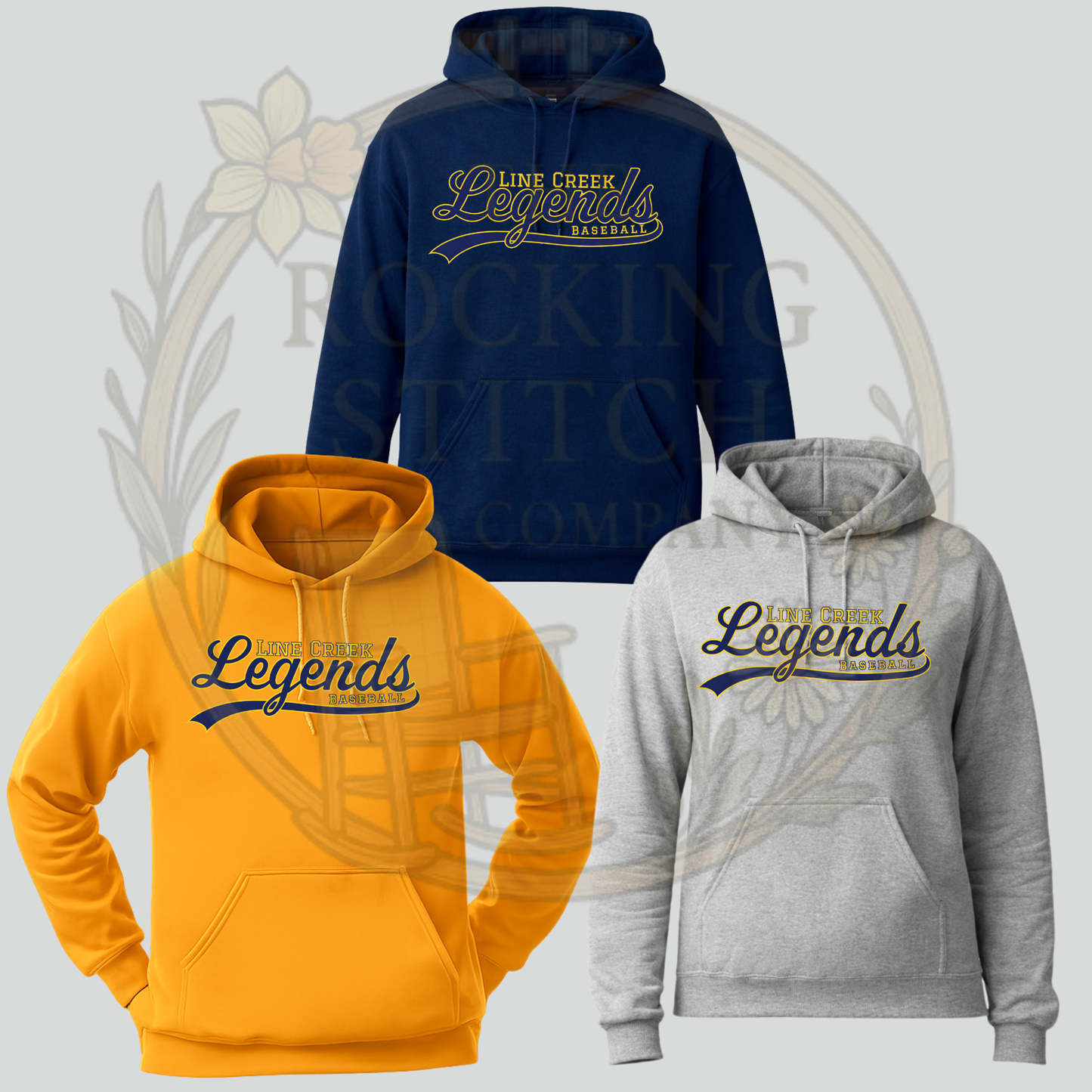 Line Creek Legends Baseball Hoodie