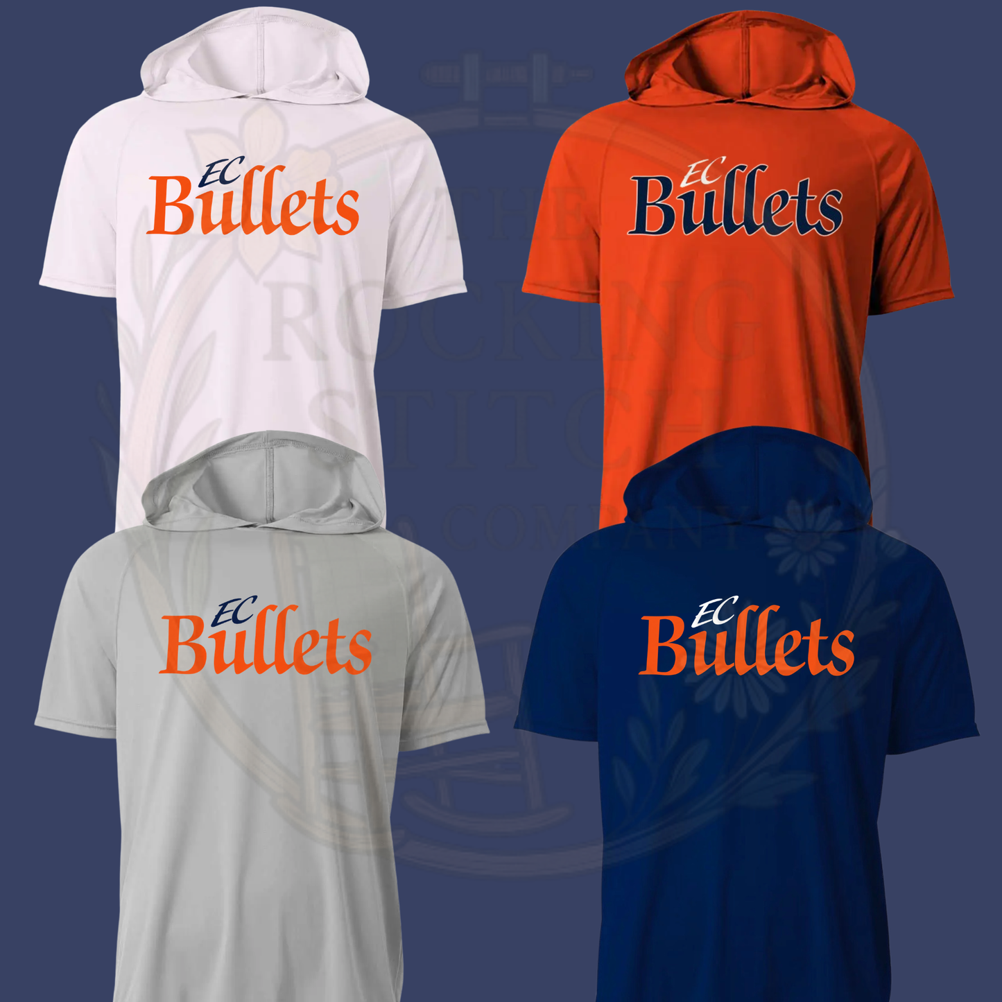 EC Bullets Drifit Short Sleeve Hoodie
