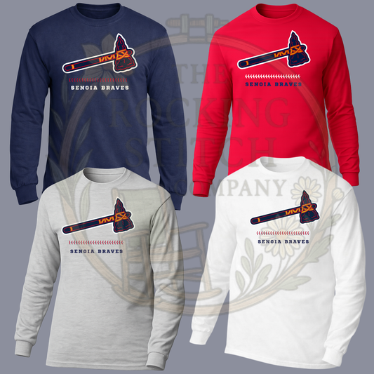 Senoia Braves Tomahawk Long Sleeve