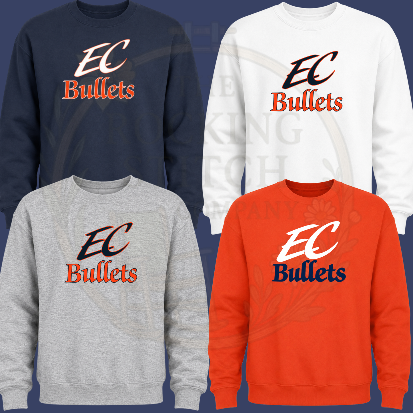 EC Bullets Logo Crewneck