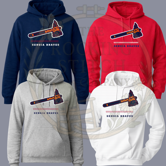 Senoia Braves Tomahawk Hoodie
