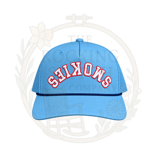 Smokies Upside Down Puff Embroidered Hat
