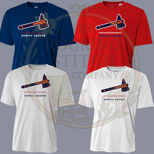 Drifit Senoia Braves Tomahawk Tee