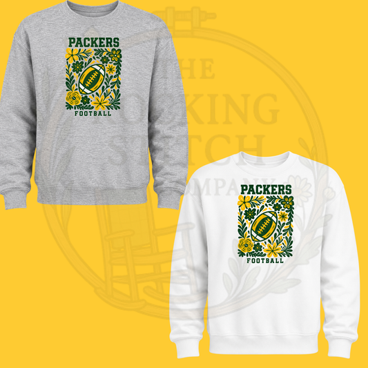 Packers Football Crewneck