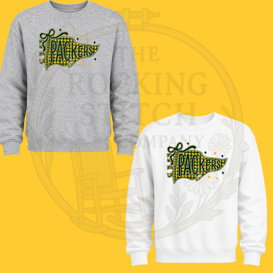 Packers Football Crewneck