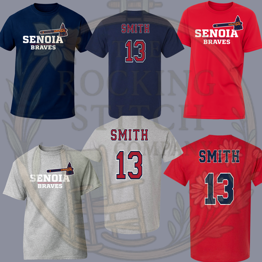 Senoia Braves Short Sleeve Tee