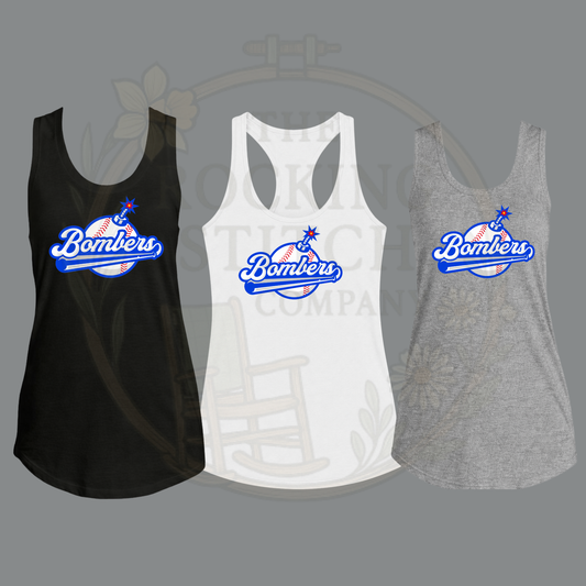 Senoia Bombers Bella Canvas Racerback Tank