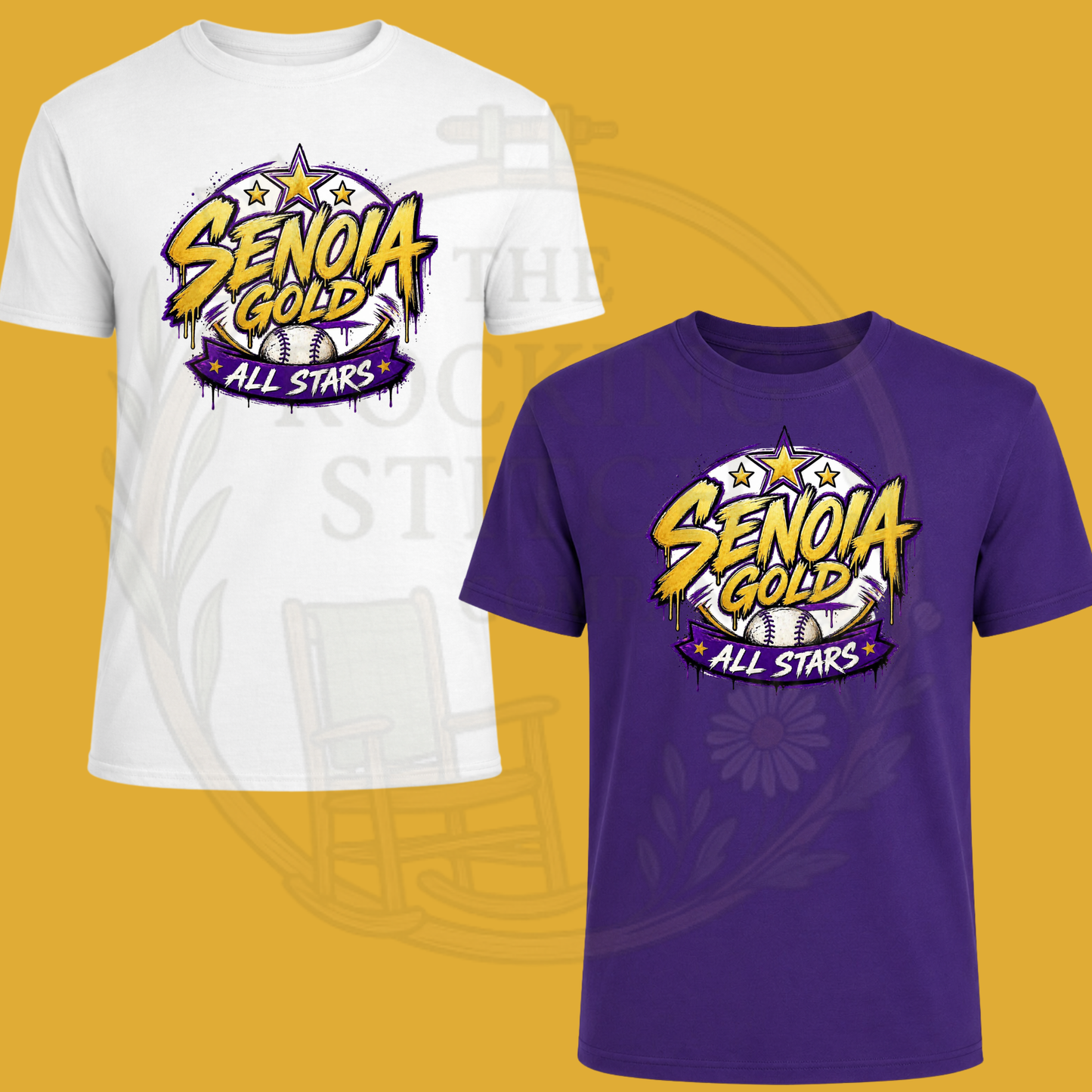 Senoia Gold All Stars Cotton Tee