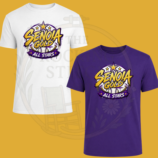 Senoia Gold All Stars Cotton Tee