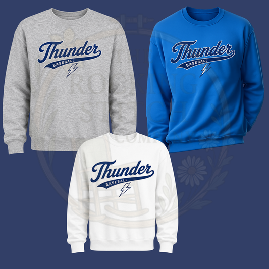 Thunder Baseball Crewneck