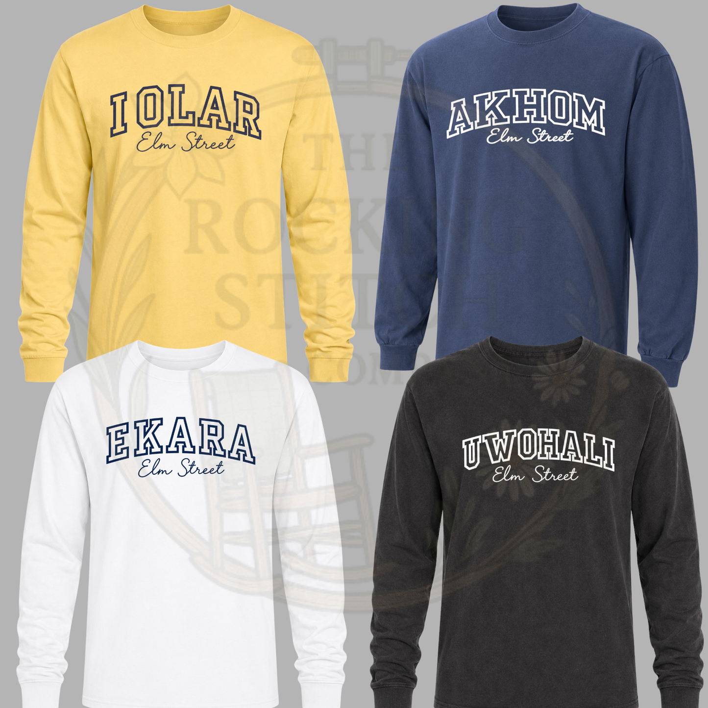Comfort Colors Long Sleeve House Tee