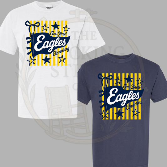 Comfort Colors Short Sleeve Eagles Pennant