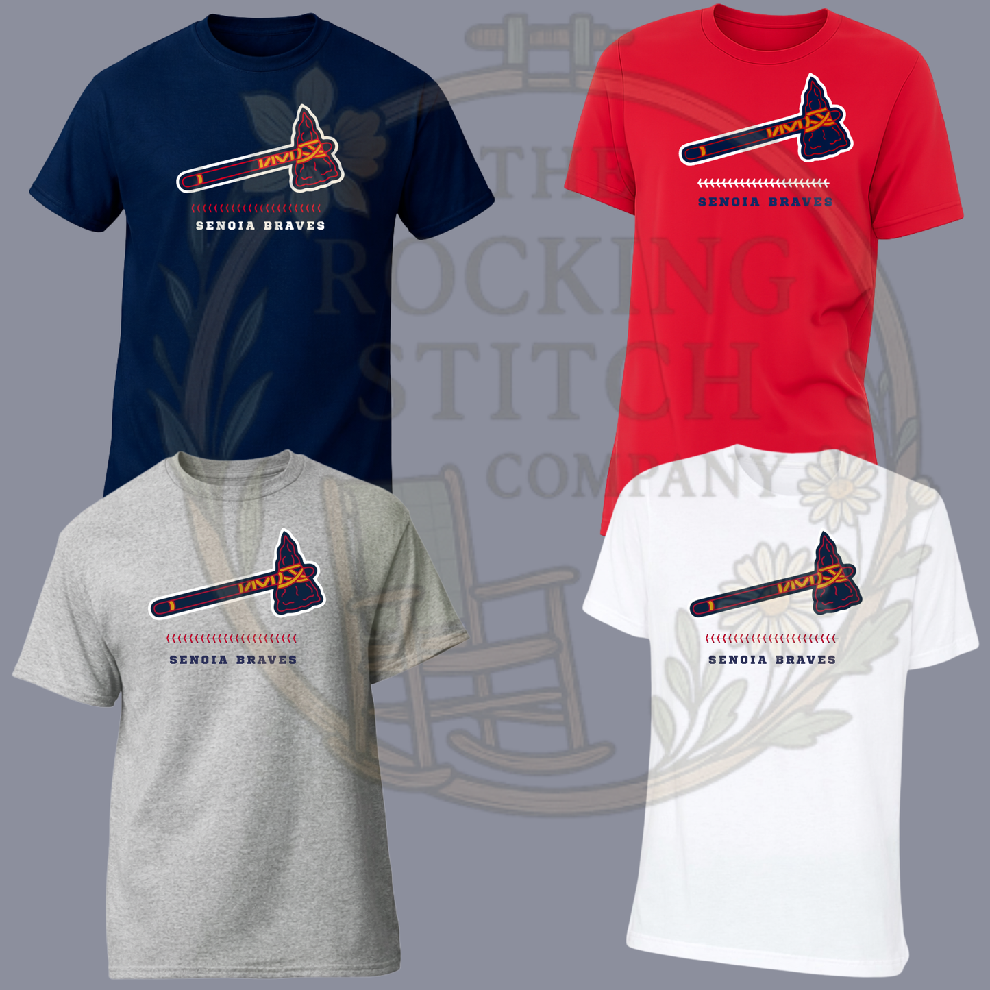 Senoia Braves Tomahawk Tee
