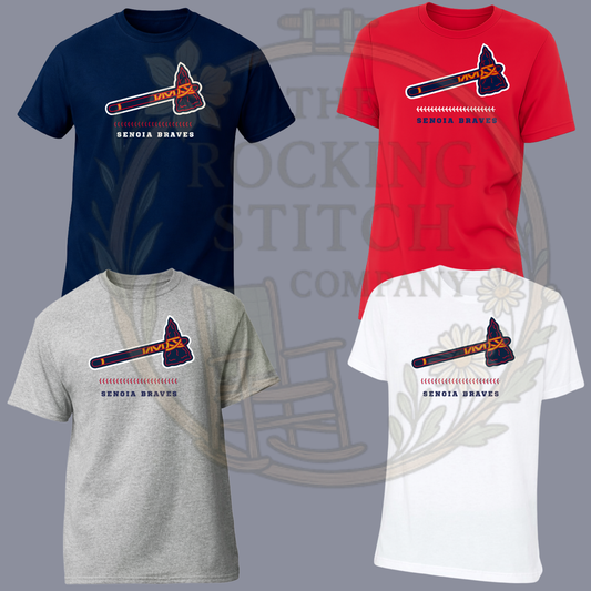 Senoia Braves Tomahawk Tee