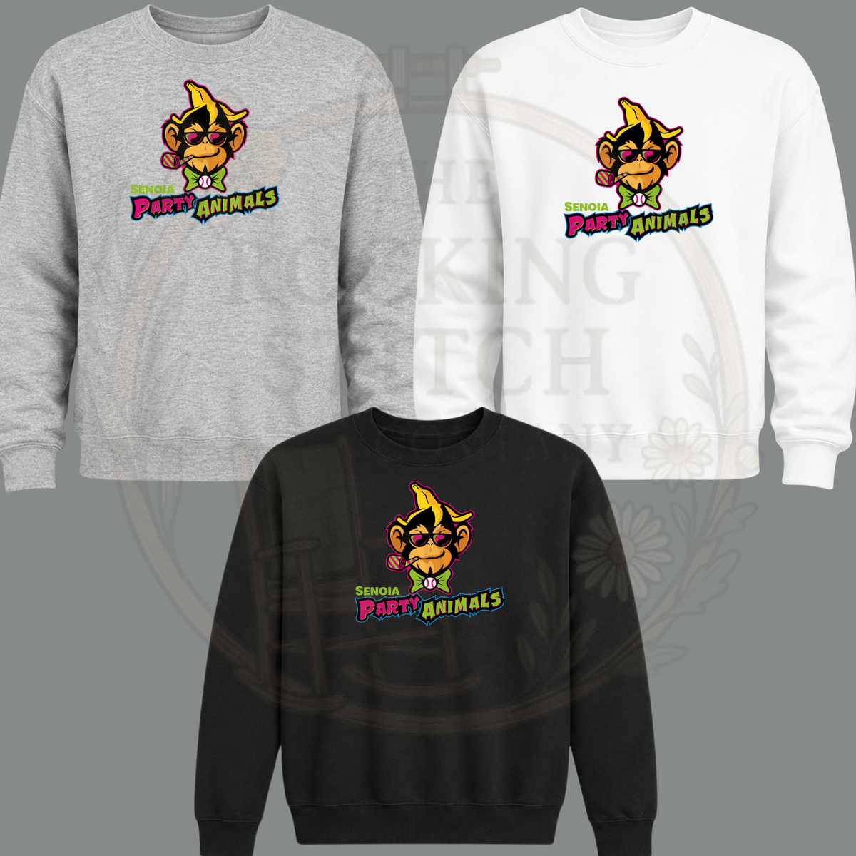 Senoia Party Animals Crewneck