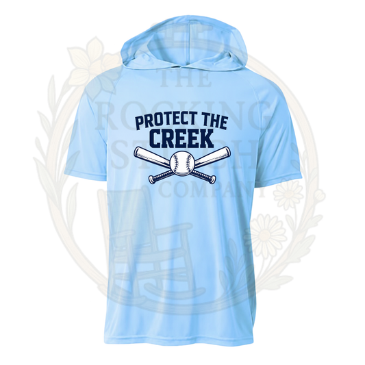 Protect the Creek Hooded Drifit