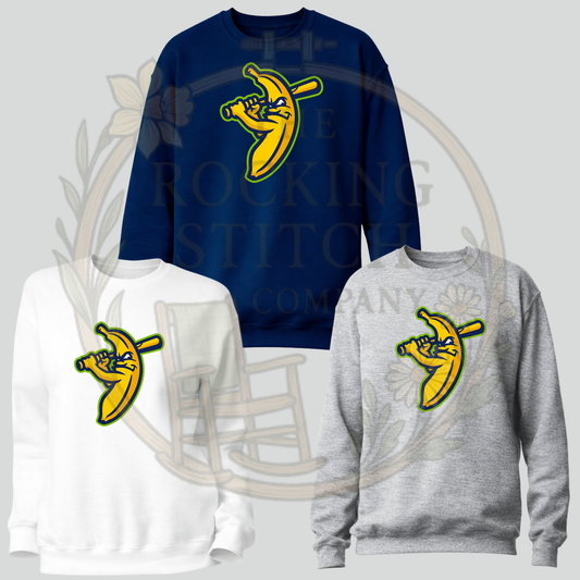 Line Creek Legends Banana Bat Crewneck