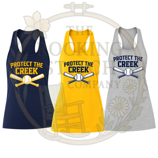 Protect the Creek Racerback Tank