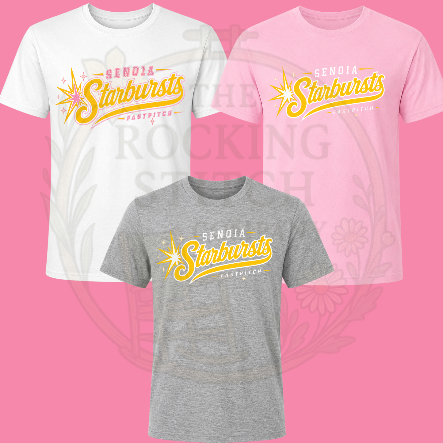 Senoia Starbursts Cotton Tee