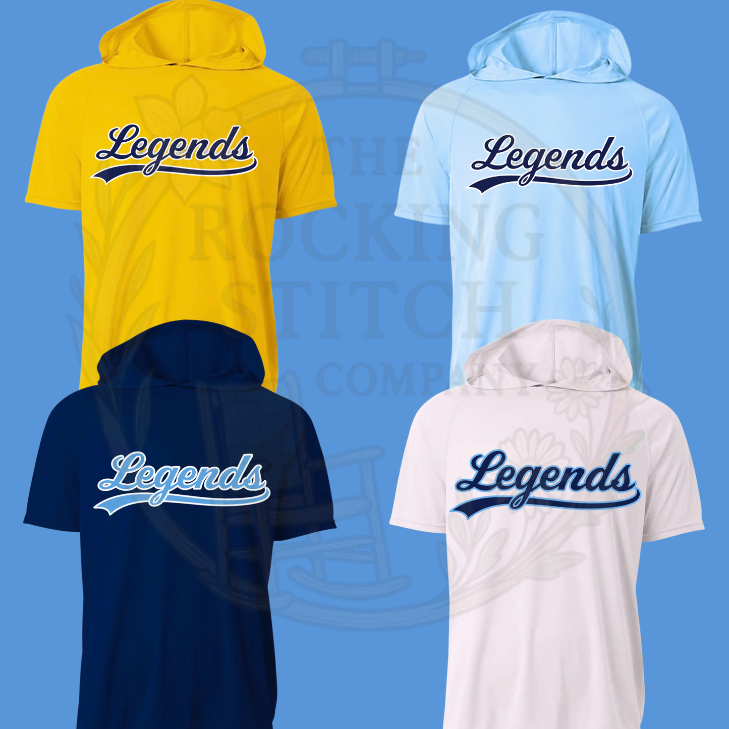Legends Drifit Short Sleeve Hoodie