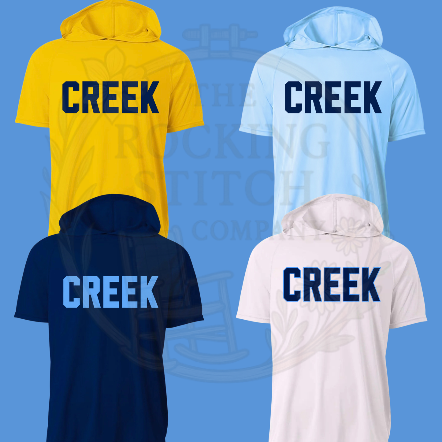 Creek Drifit Short Sleeve Hoodie