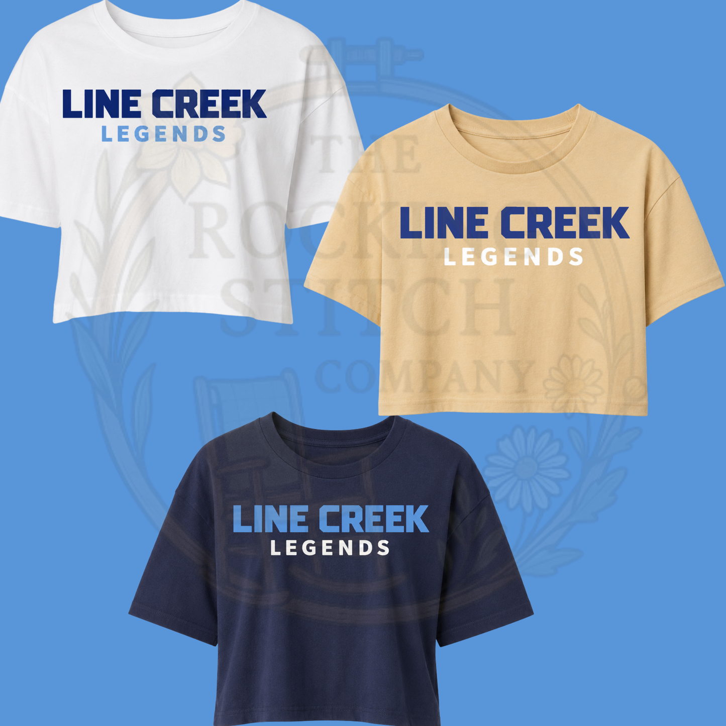 Line Creek Legends Crop Tee