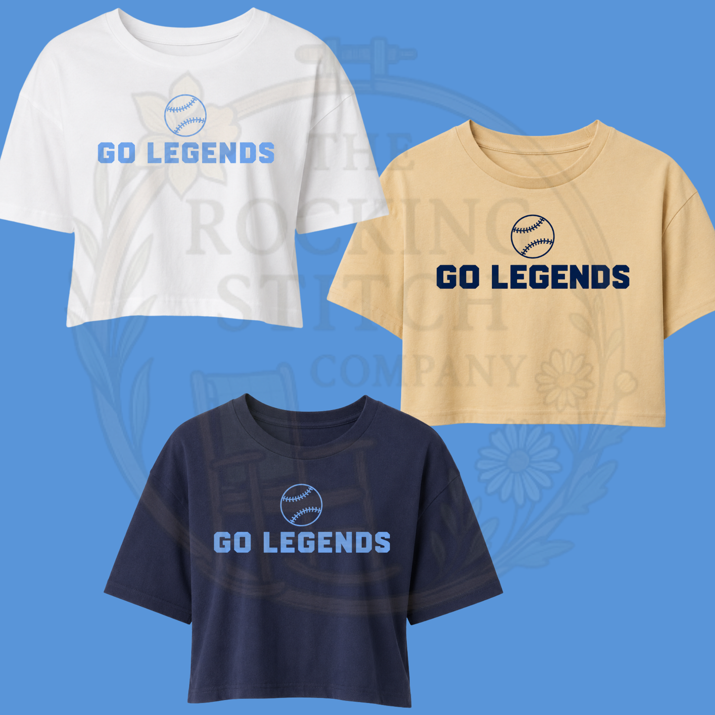 Go Legends Crop Tee