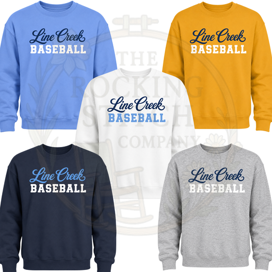 Line Creek Baseball Crewneck